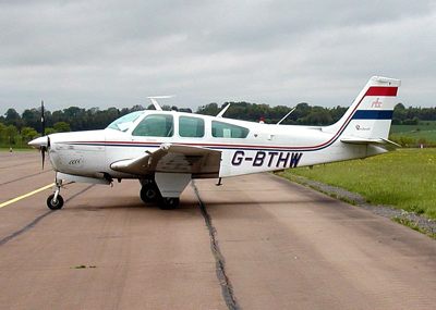 Beechcraft plane bonanza