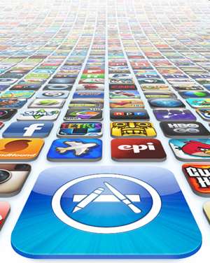App store iPhone-Apple graphic