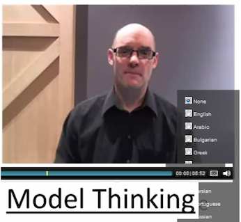 Coursera media "Model Thinking"