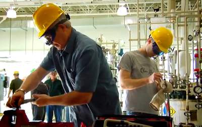 factory workers