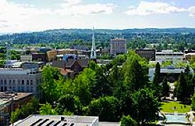 Salem, Oregon downtown, Wikipedia free licensed photo