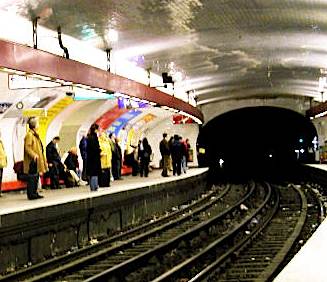 Paris metro by Clarita, via Morguefile.com