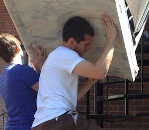 lifting couch volunteering Reddit