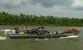 Chad's river cleanup 