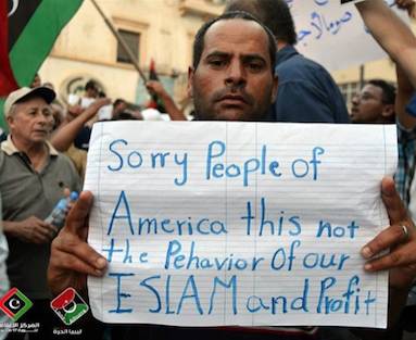 Libyans Rally Pro-US CBSvideo