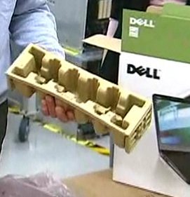 bamboo packaging for Dell