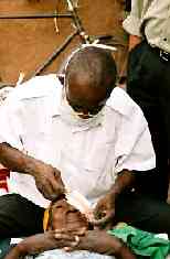 Ghana eye surgery