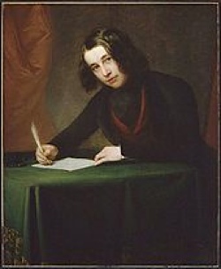 Charles Dickens portrait in 1842 by Francis Alexander