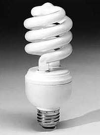 compact flourescent bulb