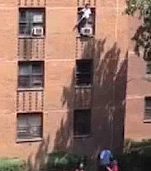ledge accident 3-story bldg