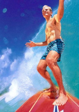 Harold Ige, senior surfer -Sun Star photo