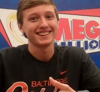 Nick Ruth lottery winner, MD Mega-Millions