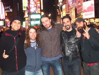 rockers in NYC-Orphaned Land band-FBphoto