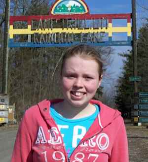 swimmer Annaleise Carr Camp Trillium