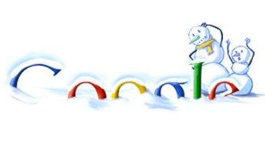 Google snow doodle