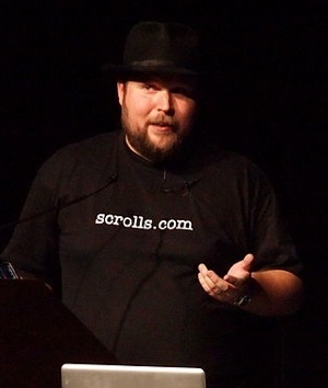 Minecraft CEO Markus Persson at GDConference 2011-CC