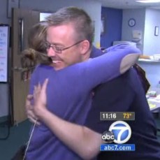 grocery giveaway winner donates-ABCvideo