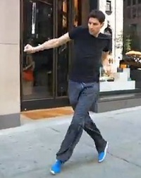 Dance walking Ben Aaron-YouTube