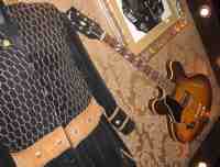 Hendrix display at Hard Rock Cafe (c) good news network