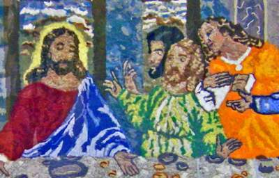 The Last Supper in lint, Ripley Entertainment photo