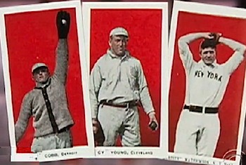 Mint baseball cards from 1910 