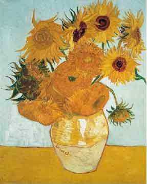 van gogh's sunflowers