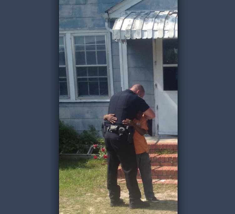 Sumter, South Carolina policeman responded to a call from a 13 year ...