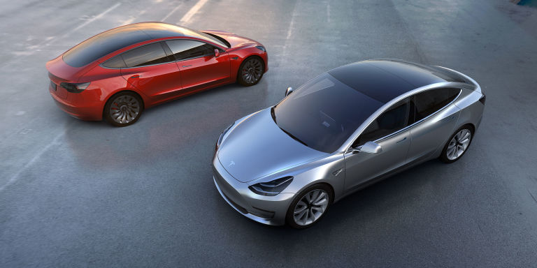 Tesla Model 3 released Tesla Motors