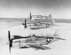 P-47 Thunderbolt, photo USAF