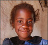 Georgina, from Zambia, on of 100 children