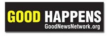 Black Good Happens bumper sticker