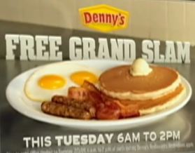 How to Get Denny's Free Grand Slams