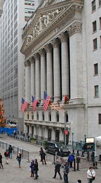 Wall Street photo via Morguefile