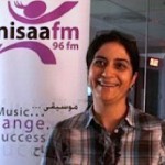 Palestinian womens radio, VOA photo