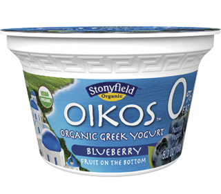 Oikos flavored greek yogurt