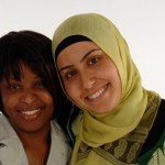Hartford Seminary photo of Christian and Muslim women