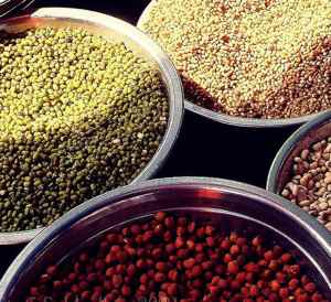 photo of different bean types, by Stuti -Creative Commons license