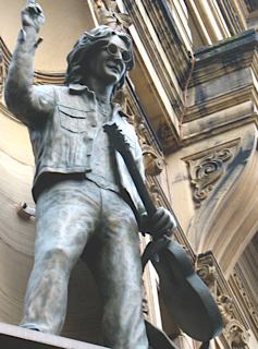 Lennon statue in Liverpool, England