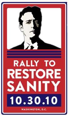 Rally to Restore Sanity official graphic