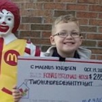 Ronald Mcdonald House 5-year-old donator- NBCvid