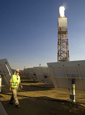 Brightsource energy solar tower