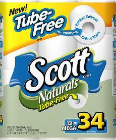 toilet paper goes tube-free