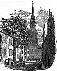 Old North Church as it looked in 1882