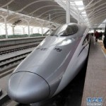 High speed train, called Harmony, in China
