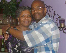 Dupree with his wife - Innocence Project photo