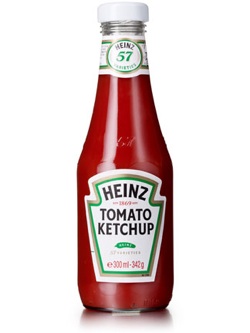 heinz ketchup bottle