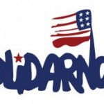 solidarity union logo with US flag