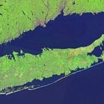 Long Island satellite image