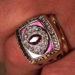 Super Bowl ring of Joe Theisman