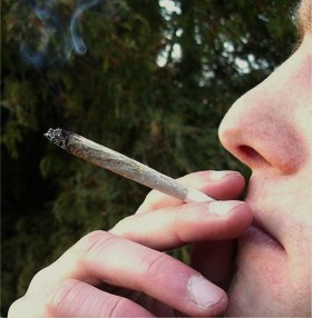 photo of pot smoker by Chmee2 - CC